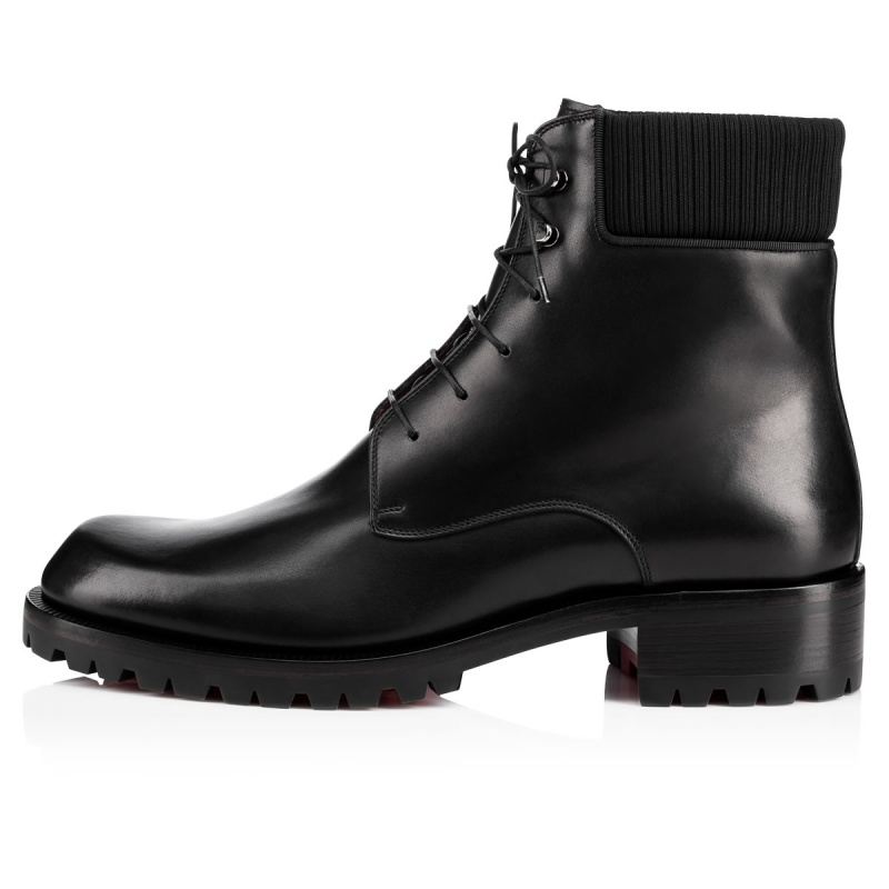 Botas Christian Louboutin Trapman Negros | JSY-458396