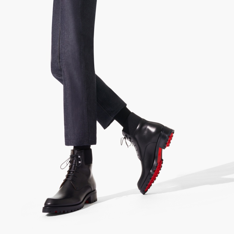 Botas Christian Louboutin Trapman Negros | JSY-458396