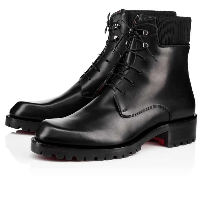 Botas Christian Louboutin Trapman Negros | JSY-458396