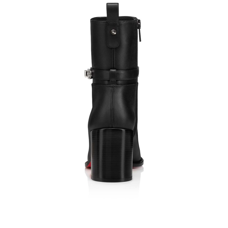 Botines Christian Louboutin Lock Booty 70 mm Negros Negros | PKG-792630