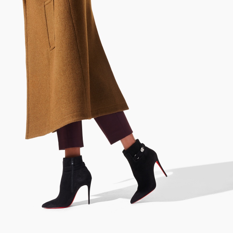Botines Christian Louboutin Lock So Kate Booty 100 mm Negros | PSI-901738