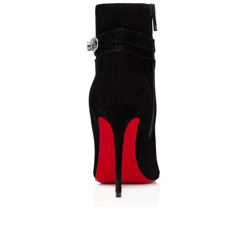 Botines Christian Louboutin Lock So Kate Booty 100 mm Negros | PSI-901738