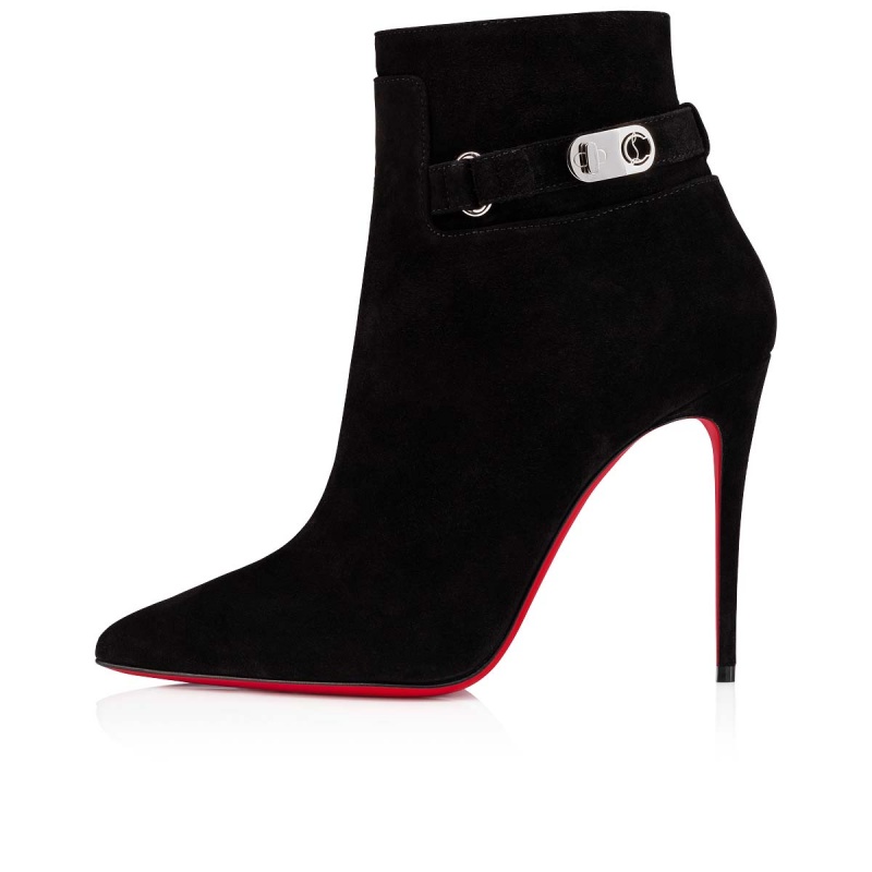 Botines Christian Louboutin Lock So Kate Booty 100 mm Negros | PSI-901738
