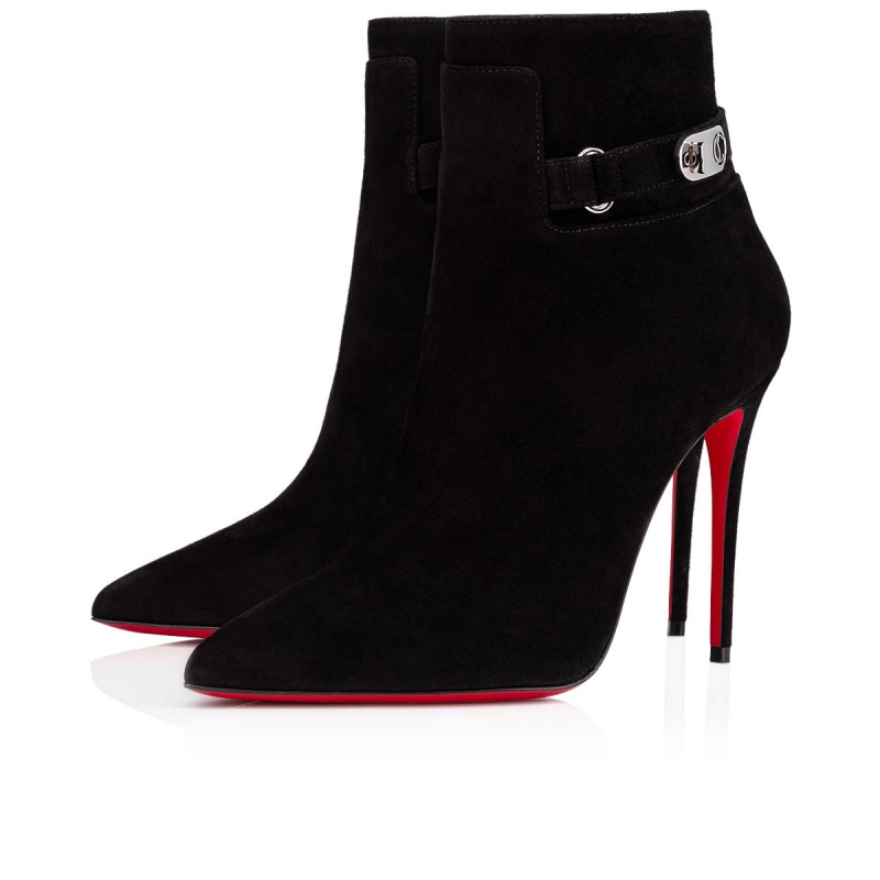 Botines Christian Louboutin Lock So Kate Booty 100 mm Negros | PSI-901738