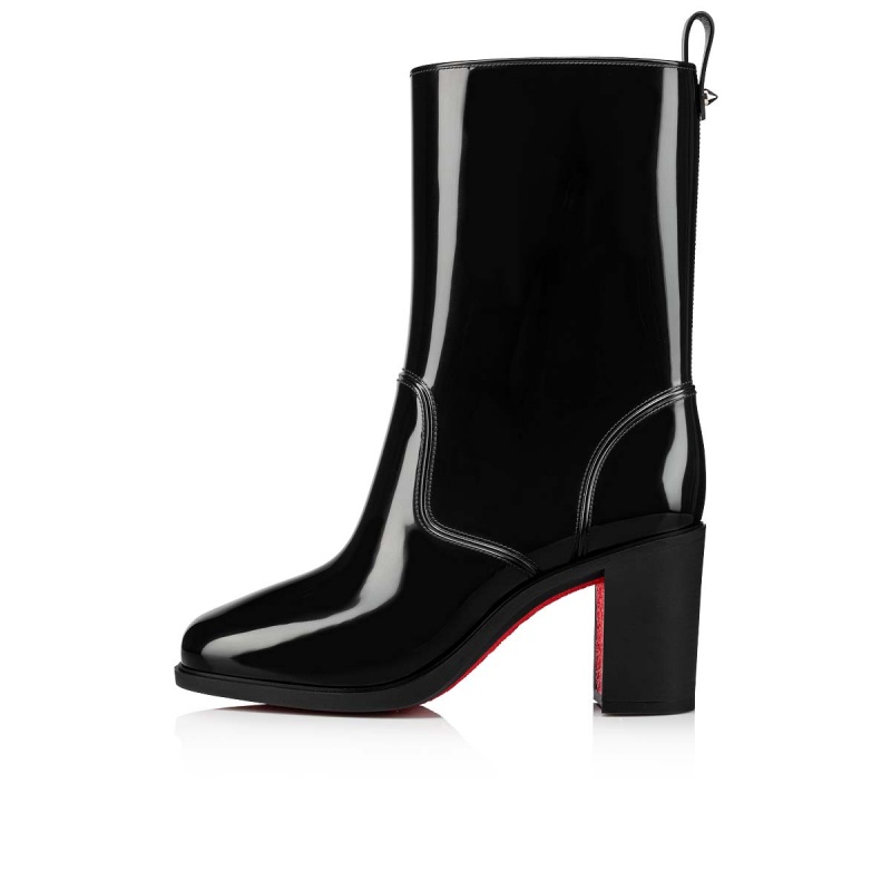 Botines Christian Louboutin Loubirain 70 mm Negros | EUG-976435