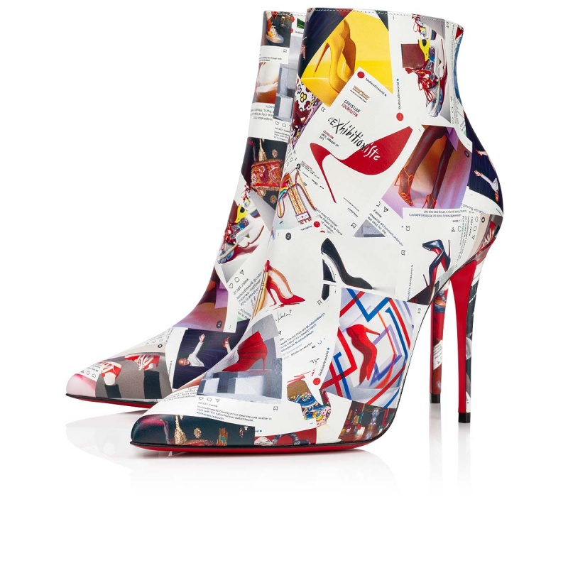 Botines Christian Louboutin So Kate Booty 100 mm Multi / Lin Multi | ZEQ-618325