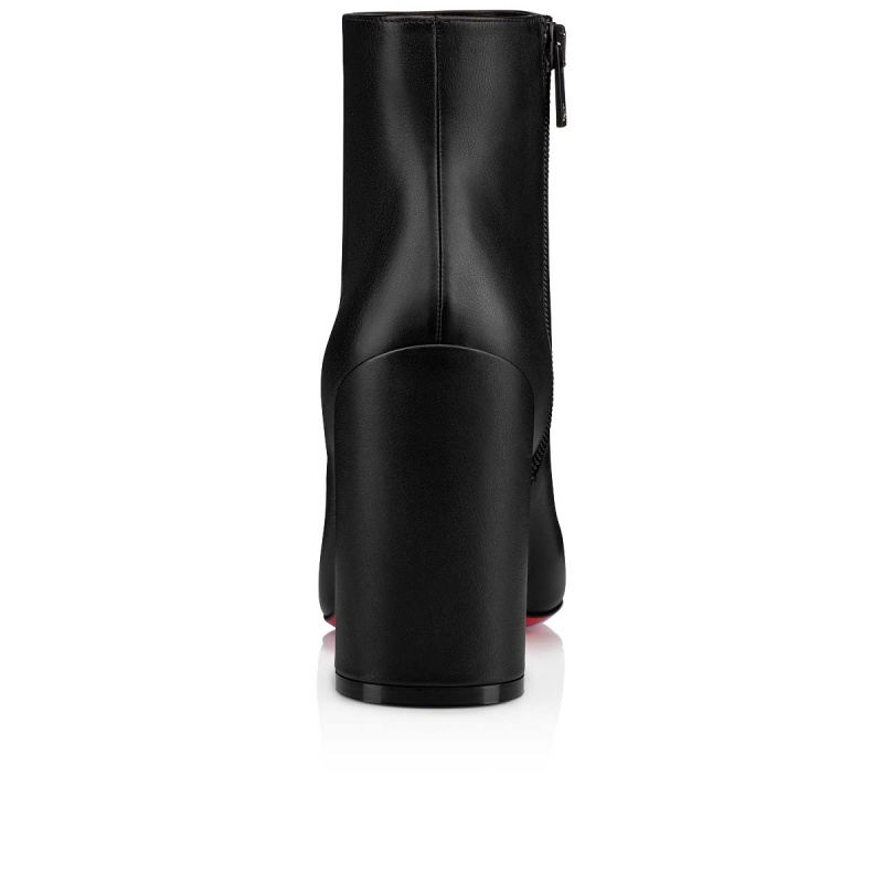 Botines Christian Louboutin Turela 85 mm Negros | QJX-649138