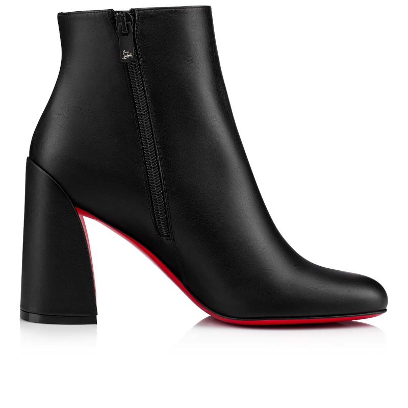 Botines Christian Louboutin Turela 85 mm Negros | QJX-649138
