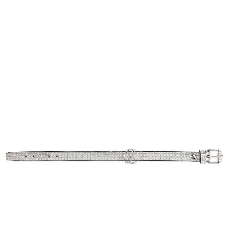 Brazalete Christian Louboutin Cl Logo Plateados Plateados | MCS-604529