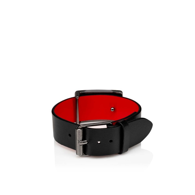 Brazalete Christian Louboutin Ricky Negros Metal | QDP-793801