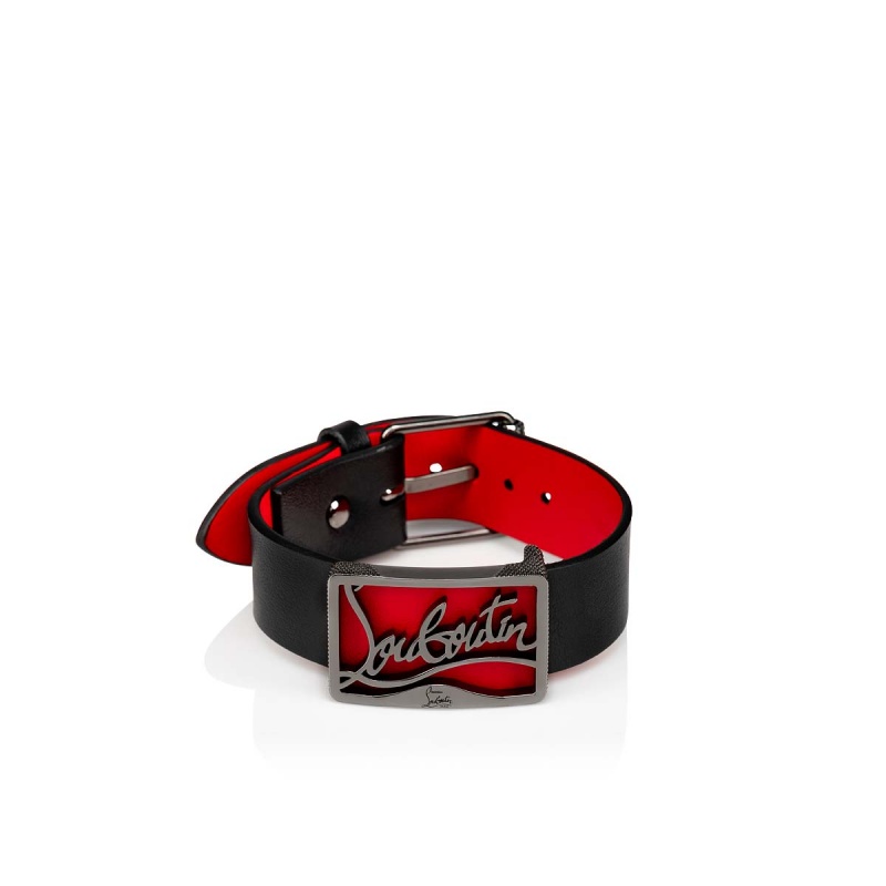 Brazalete Christian Louboutin Ricky Negros Metal | QDP-793801