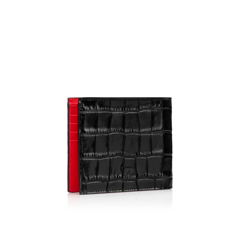 Carteras Christian Louboutin Coolcard Negros Metal | NGE-439612