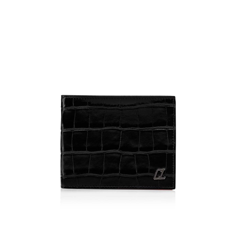 Carteras Christian Louboutin Coolcard Negros Metal | NGE-439612