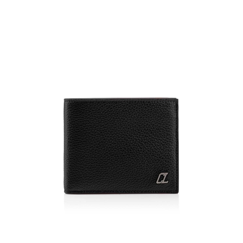 Carteras Christian Louboutin Coolcard Negros Metal | HLG-268534