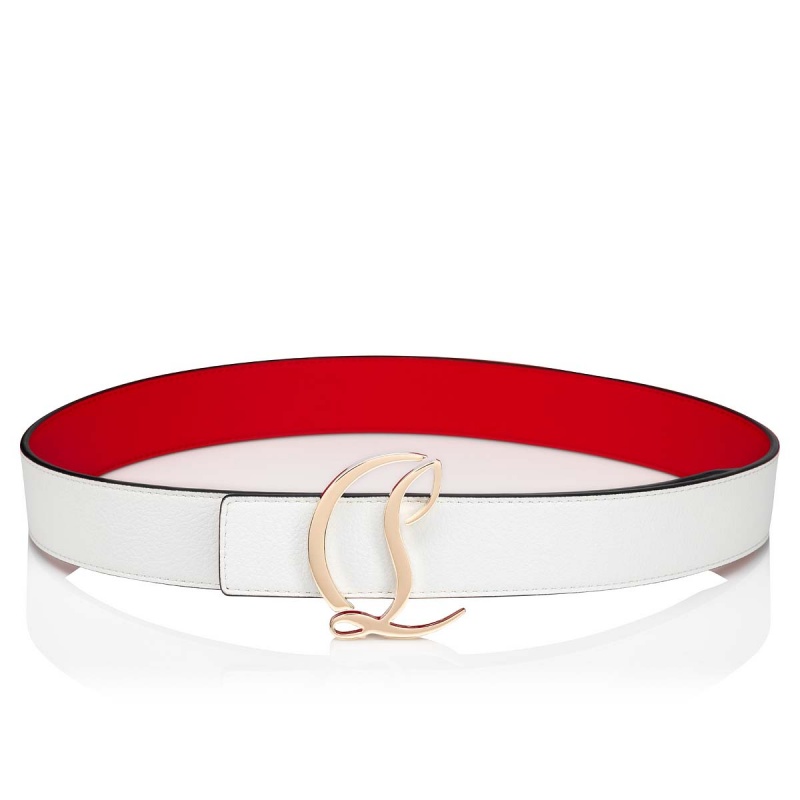 Cinturones Christian Louboutin Cl Logo Dorados | QMT-205198