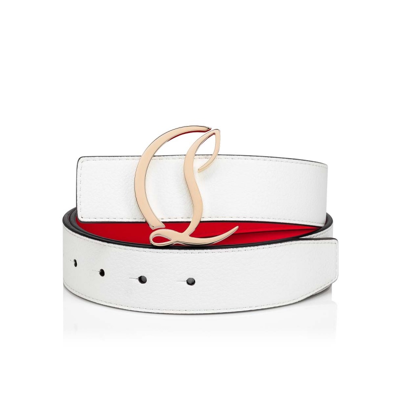 Cinturones Christian Louboutin Cl Logo Dorados | QMT-205198