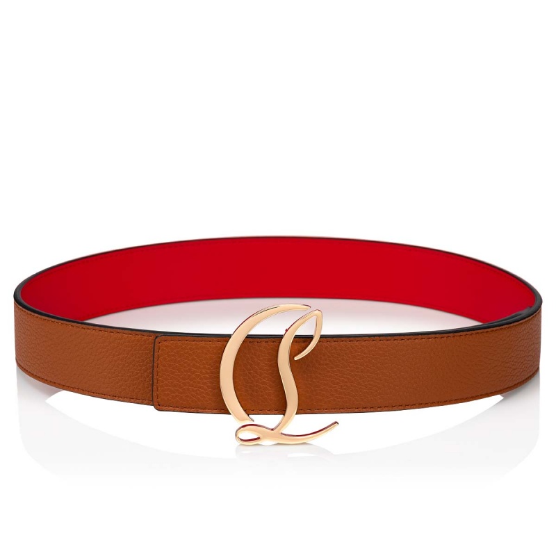 Cinturones Christian Louboutin Cl Logo Dorados | BYS-180974