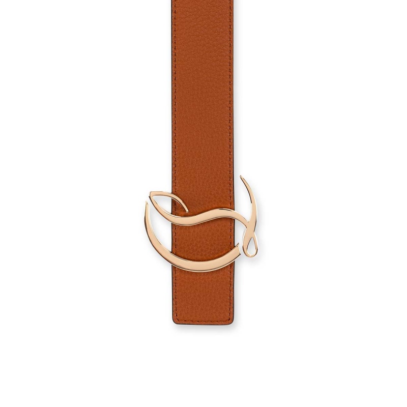 Cinturones Christian Louboutin Cl Logo Dorados | BYS-180974