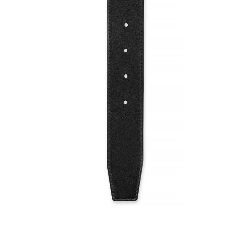 Cinturones Christian Louboutin Cl Logo Negros Dorados | ZSU-908154