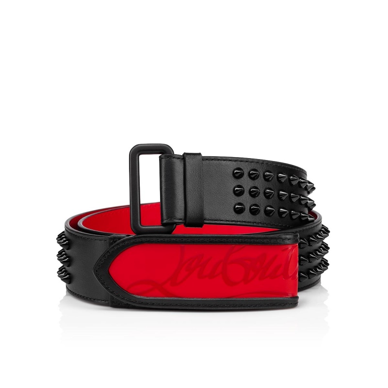 Cinturones Christian Louboutin Loubi Negros Negros | LMB-387902
