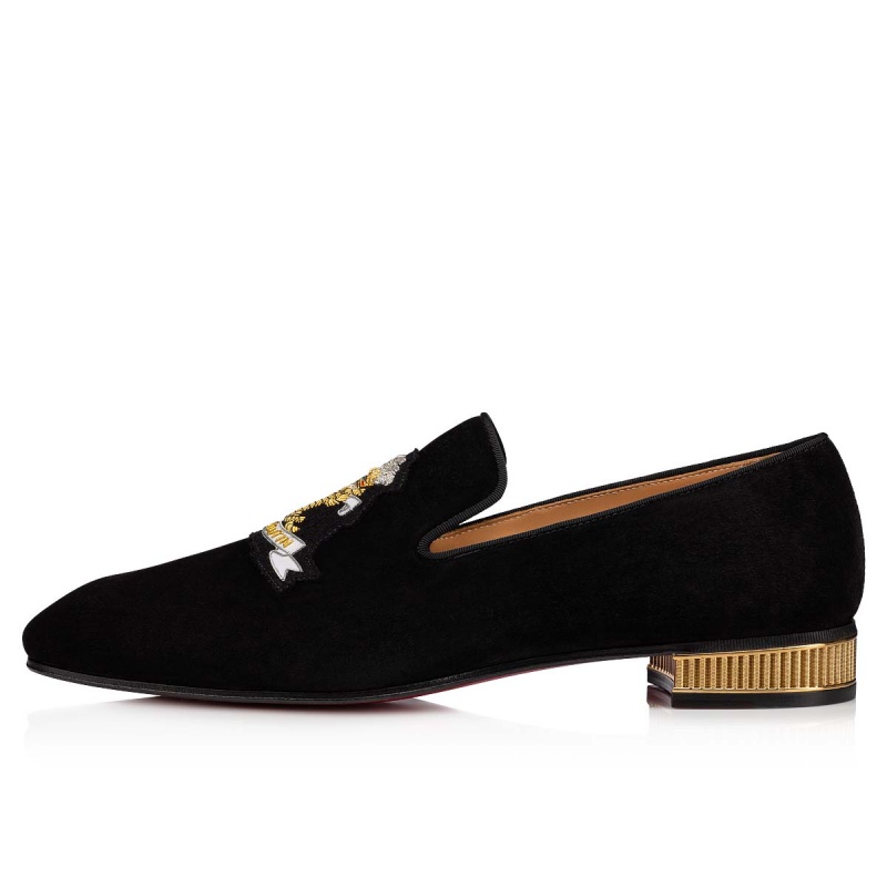 Mocasines Christian Louboutin Colonnaki Cruise Negros | PCA-159803