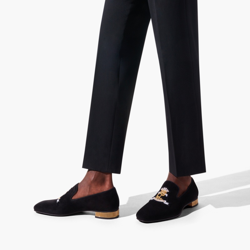 Mocasines Christian Louboutin Colonnaki Cruise Negros | PCA-159803