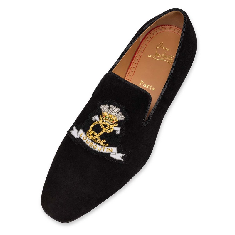 Mocasines Christian Louboutin Colonnaki Cruise Negros | PCA-159803