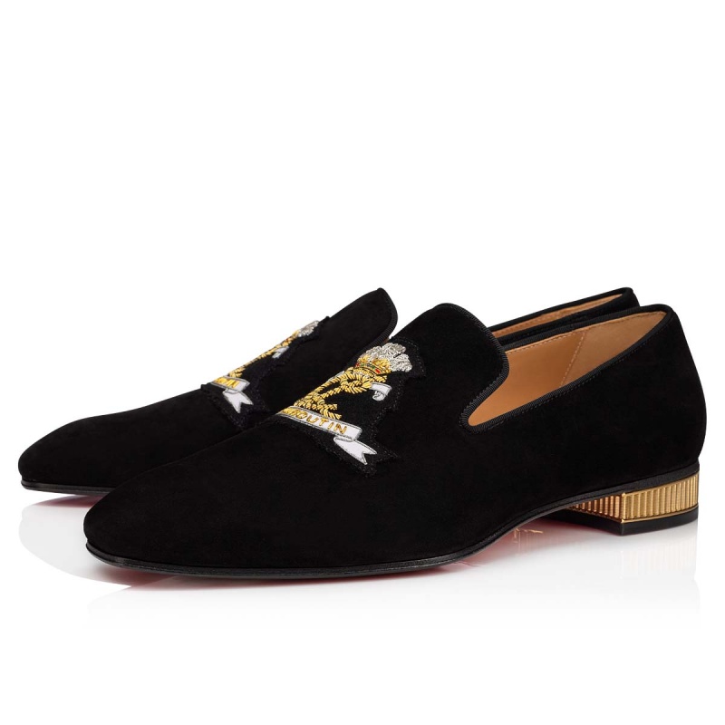 Mocasines Christian Louboutin Colonnaki Cruise Negros | PCA-159803