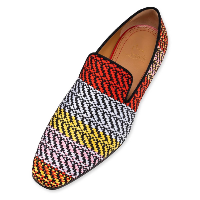 Mocasines Christian Louboutin Dandelion Negros | CBY-583964