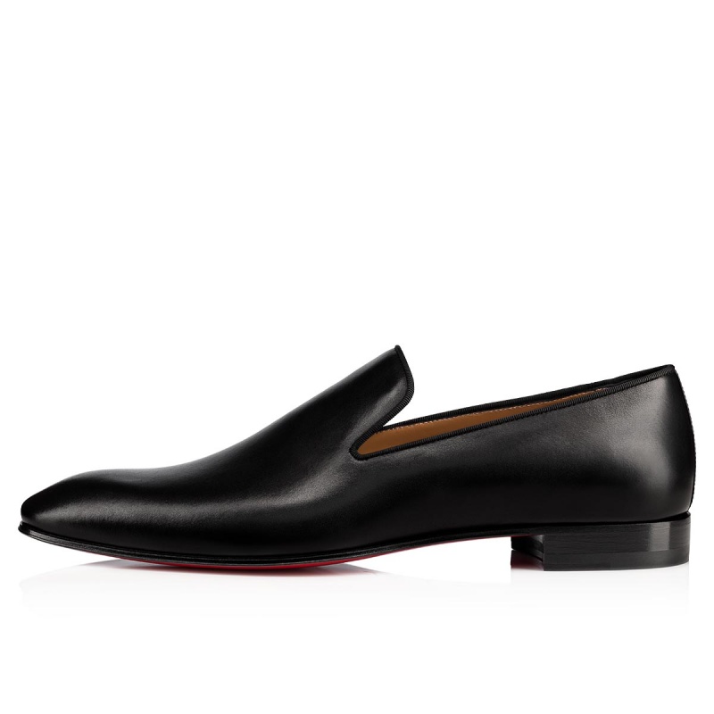 Mocasines Christian Louboutin Dandelion Negros | QBD-516389