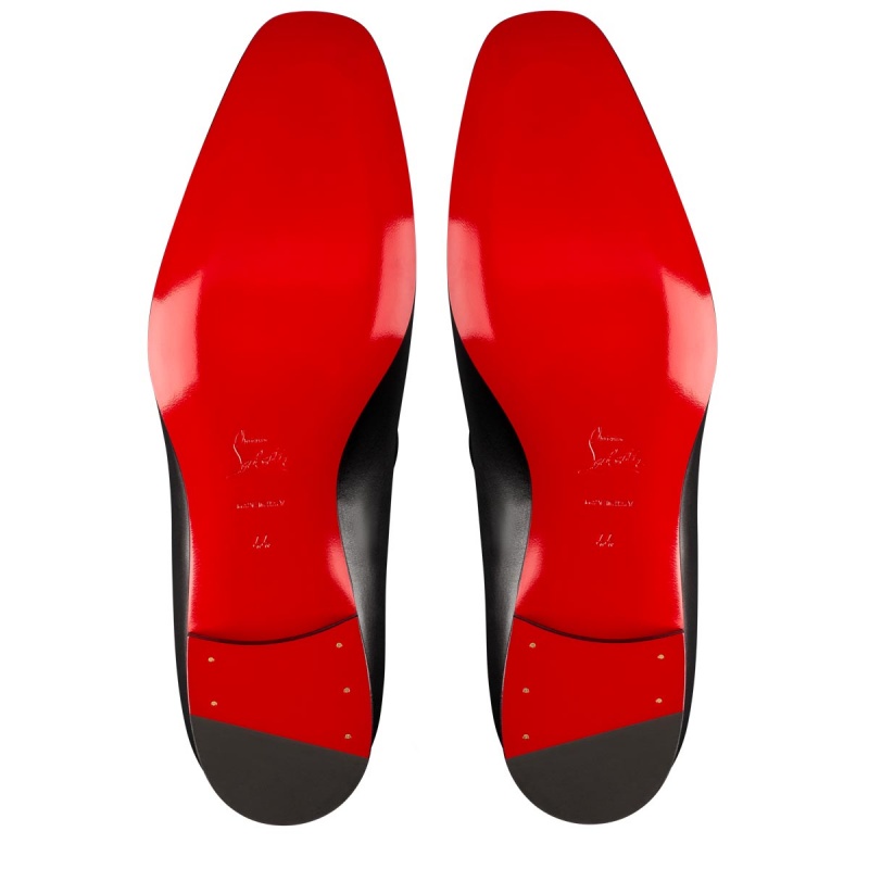 Mocasines Christian Louboutin Dandelion Negros | QBD-516389