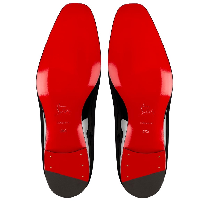 Mocasines Christian Louboutin Dandelion Negros | YQP-281754