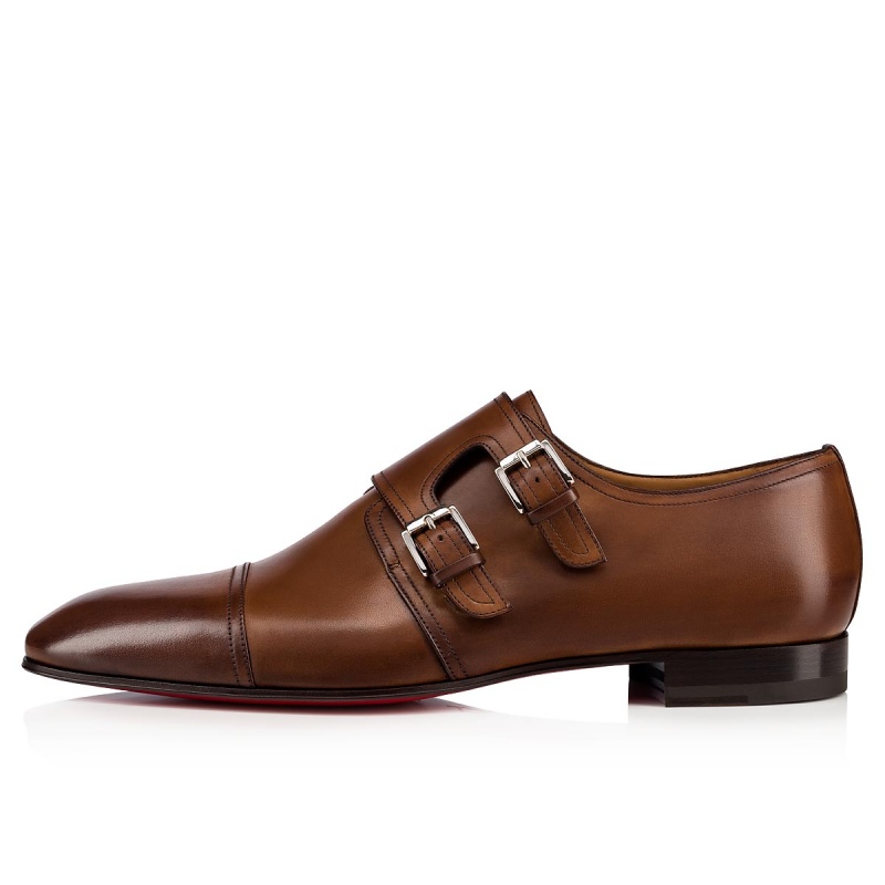 Mocasines Christian Louboutin Mortimer Havane | COB-874206