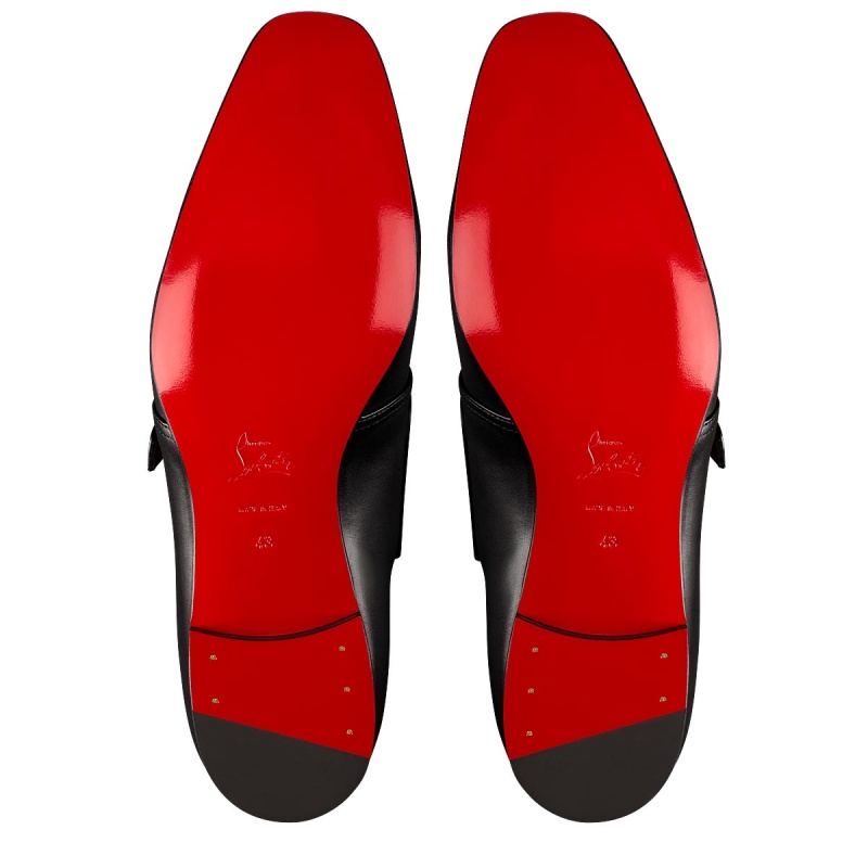 Mocasines Christian Louboutin Mortimer Negros | MVS-715603
