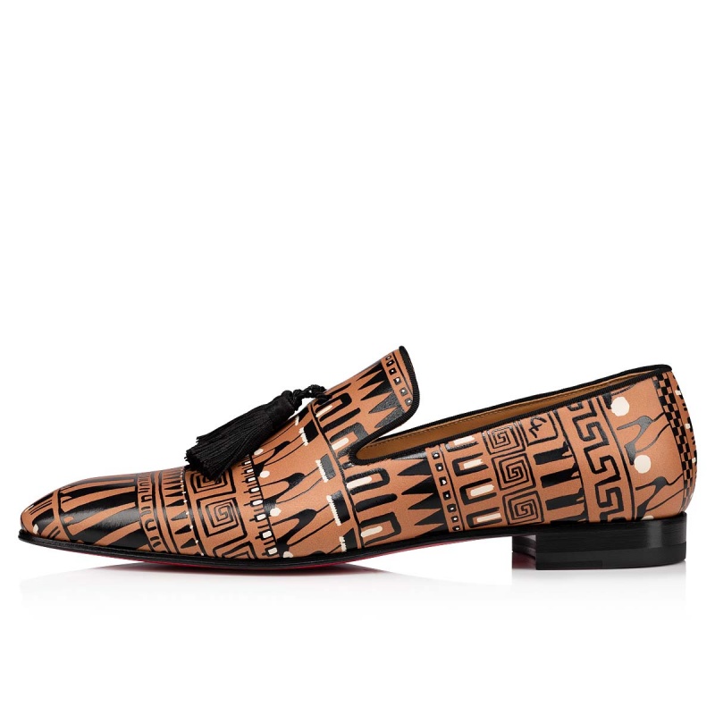 Mocasines Christian Louboutin Officialito Negros | UXT-537018