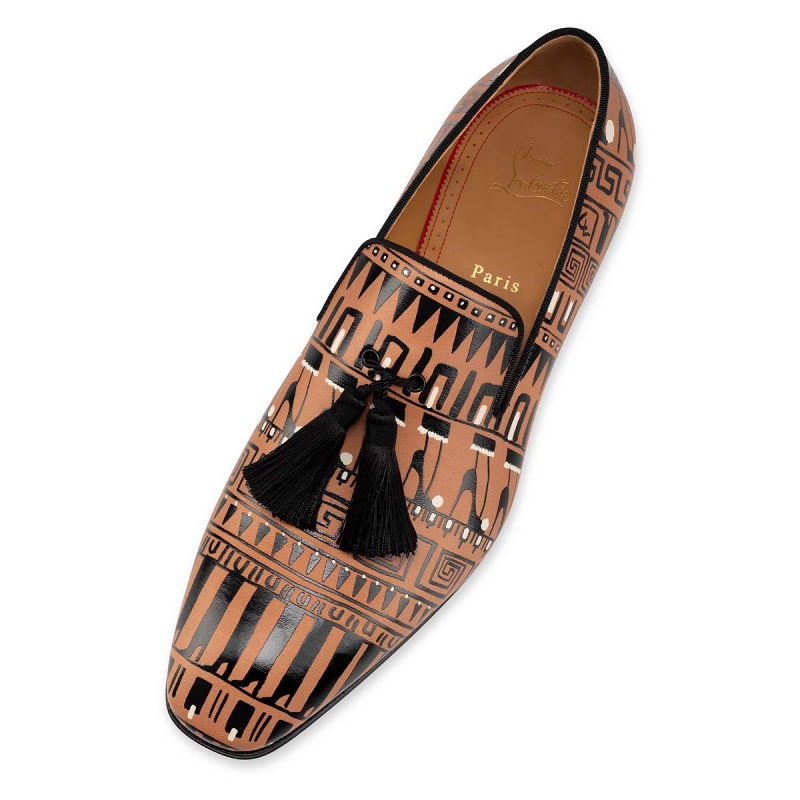 Mocasines Christian Louboutin Officialito Negros | UXT-537018
