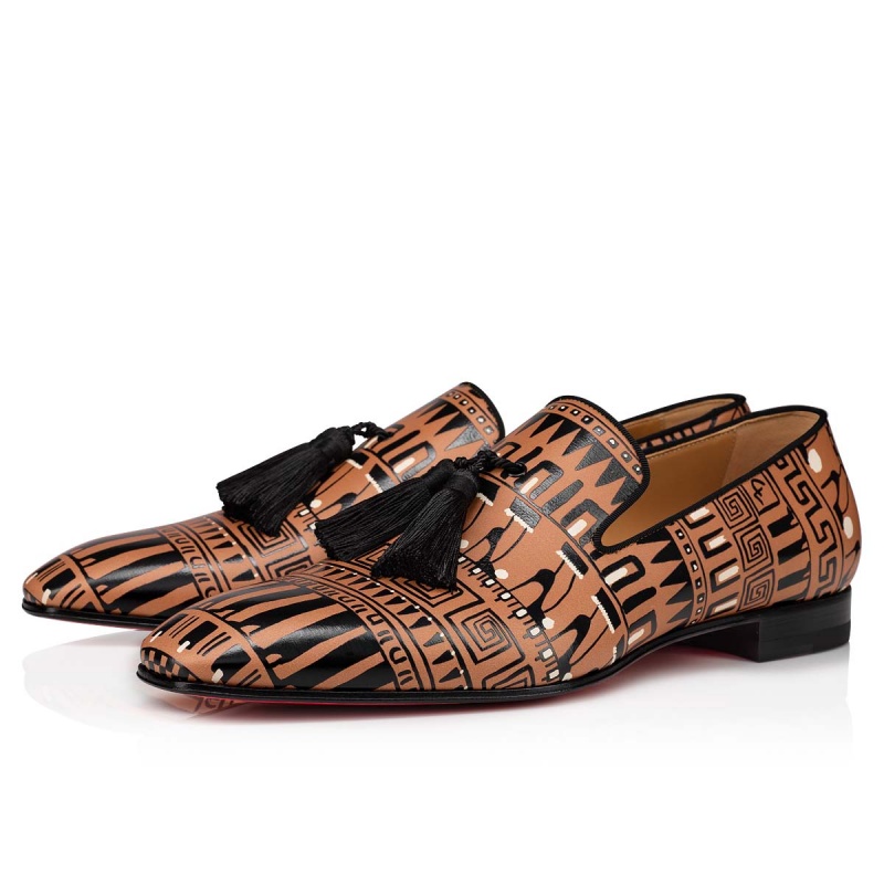 Mocasines Christian Louboutin Officialito Negros | UXT-537018