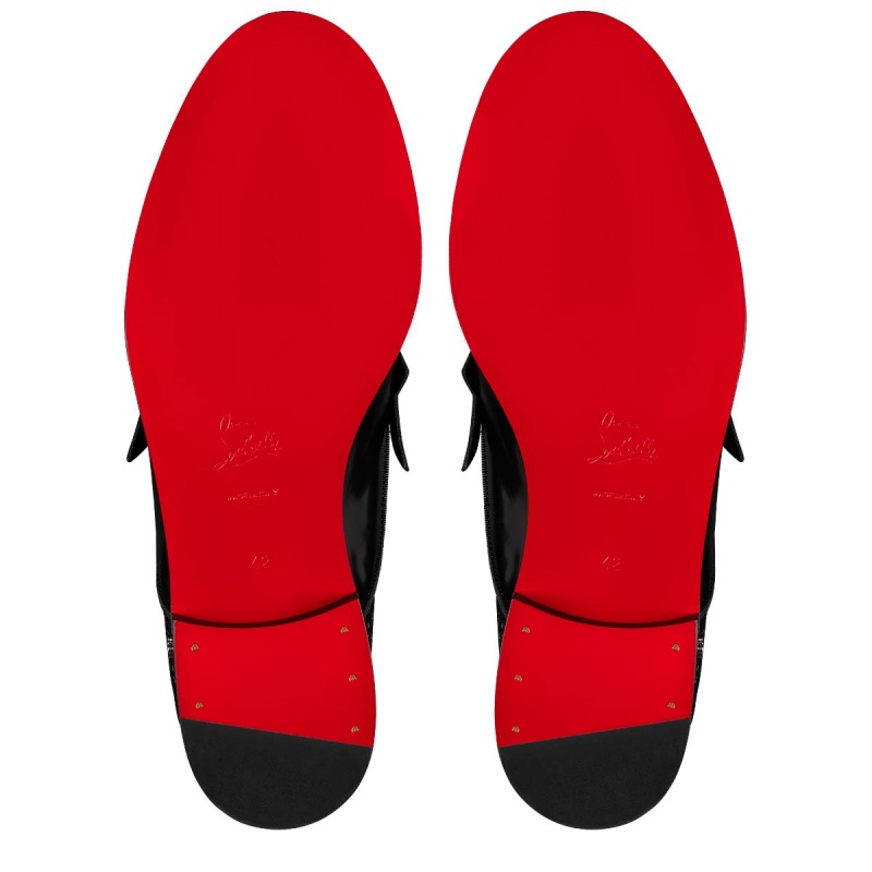 Mocasines Christian Louboutin Penny No Back Negros | OVM-247103