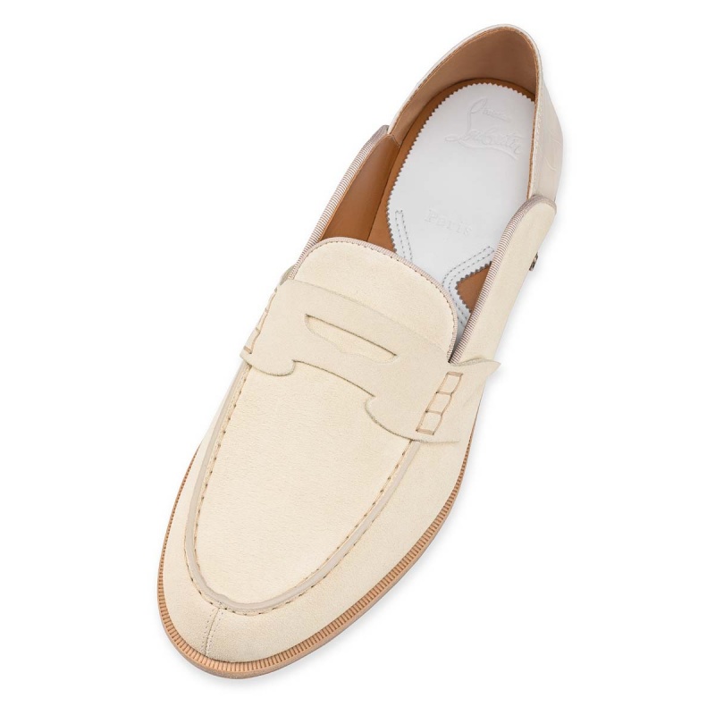 Mocasines Christian Louboutin Penny No Back Panna Cotta / Craie | JTX-483701