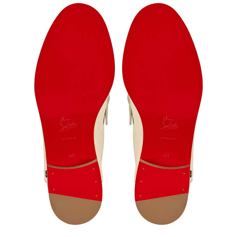 Mocasines Christian Louboutin Penny No Back Panna Cotta / Craie | JTX-483701