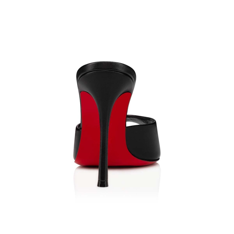 Mulas Christian Louboutin Me Dolly 100 mm Negros Negros | PMN-576324