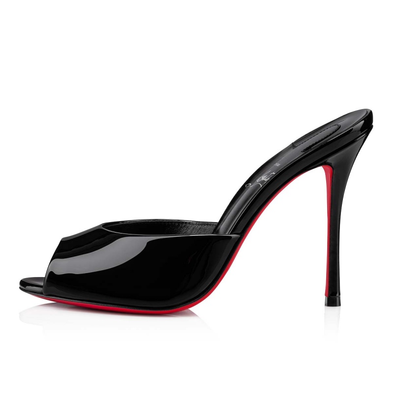 Mulas Christian Louboutin Me Dolly 100 mm Negros Negros | UYK-861205