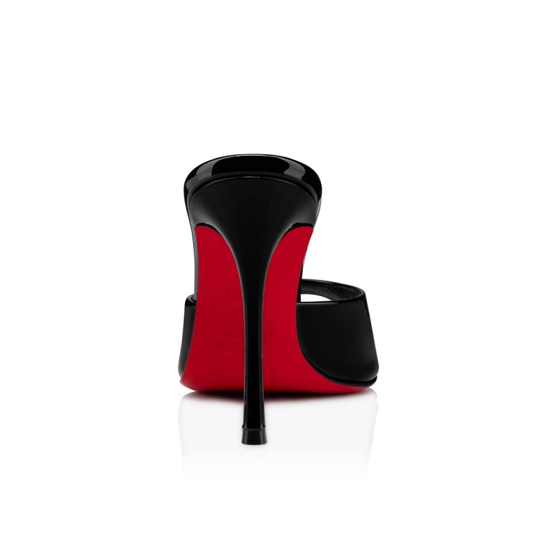 Mulas Christian Louboutin Me Dolly 100 mm Negros Negros | UYK-861205