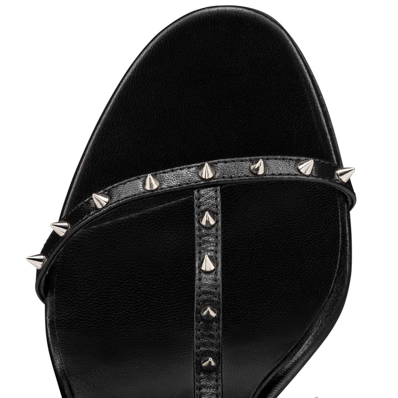 Sandalias Christian Louboutin Bombina Spikes 100 mm Negros Negros | GIT-506237