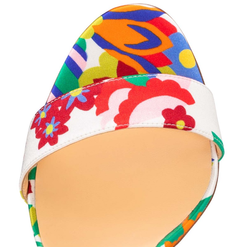 Sandalias Christian Louboutin Crosse Du Désert 100 mm Multi | LQH-512374