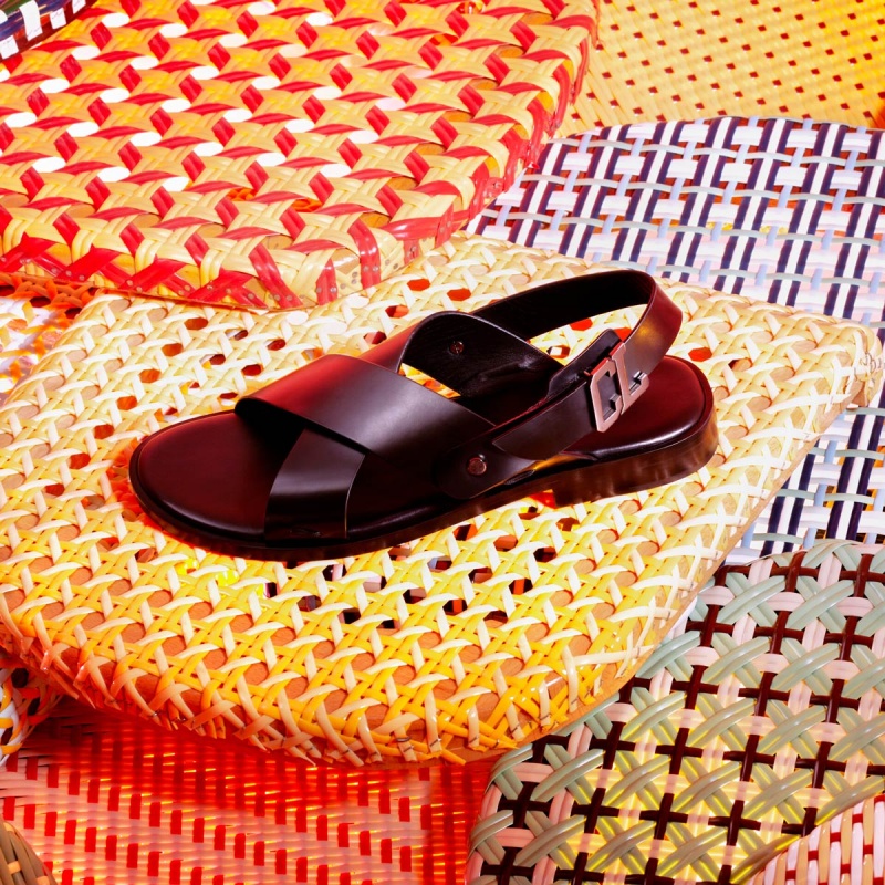 Sandalias Christian Louboutin Farniento Alpargata Negros | ZJO-817690