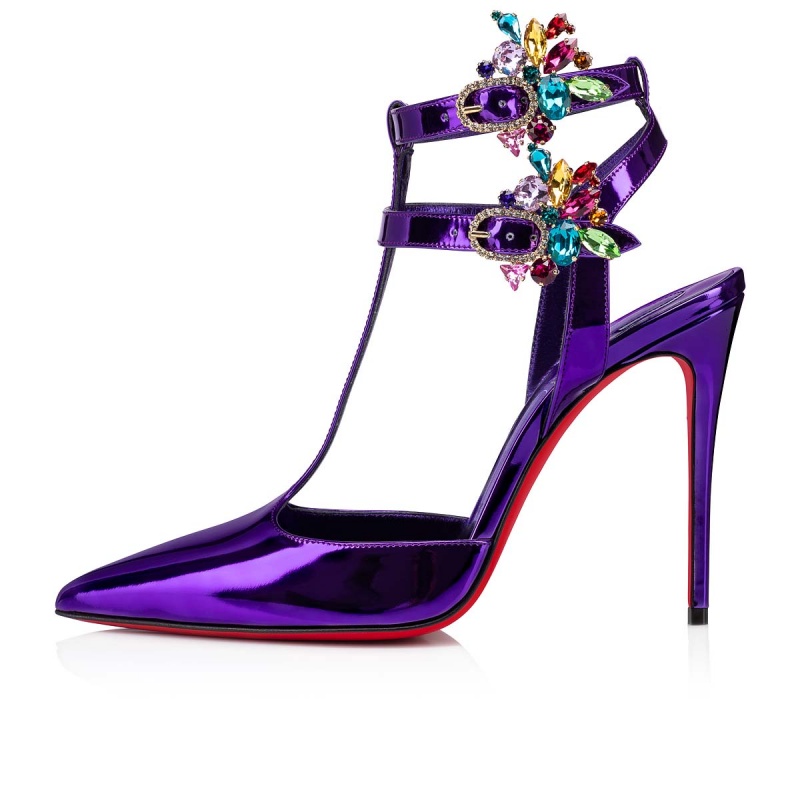 Sandalias Christian Louboutin Maravilla Joli 100 mm Elektra / Lin Elektra | WUJ-431605
