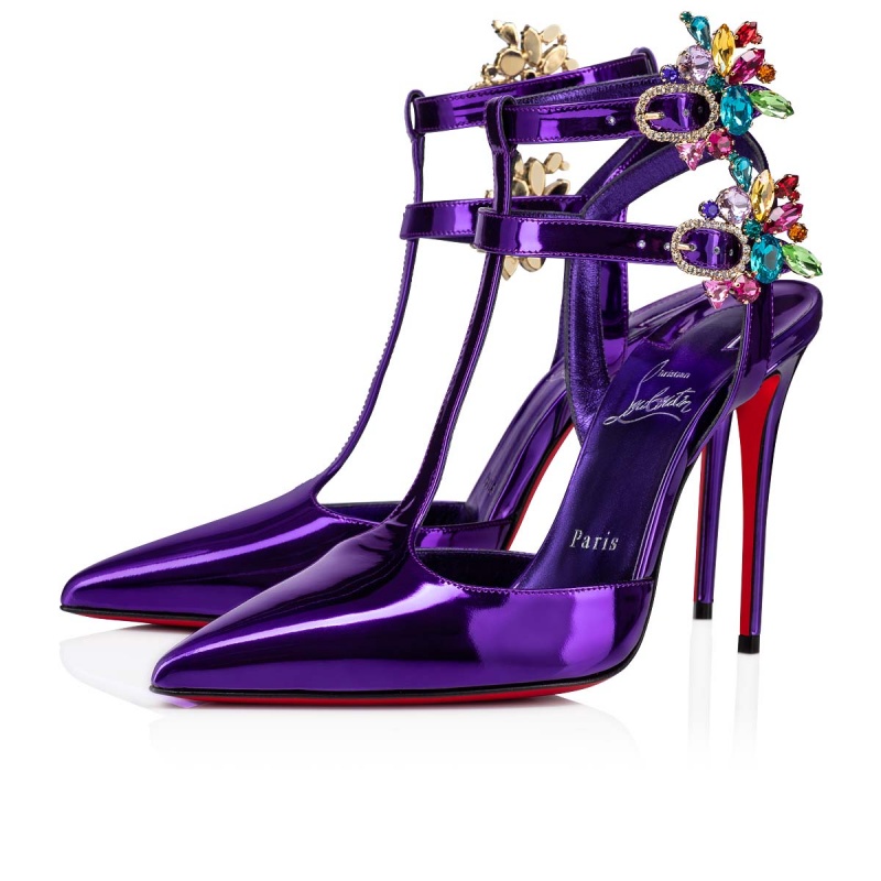Sandalias Christian Louboutin Maravilla Joli 100 mm Elektra / Lin Elektra | WUJ-431605