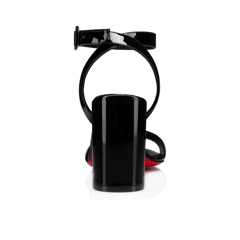 Sandalias Christian Louboutin Miss Sabina 85 mm Negros Negros | AMG-784096