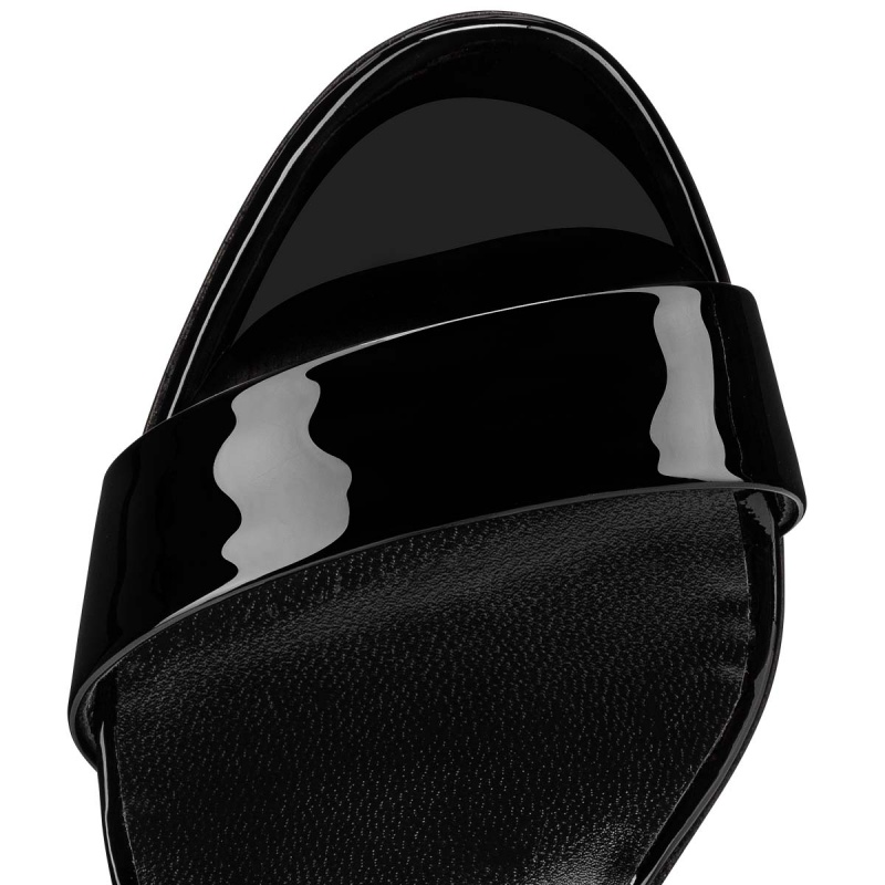 Sandalias Christian Louboutin Miss Sabina 85 mm Negros Negros | AMG-784096